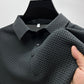 👔👔Camicia a maniche corte traspirante da uomo in seta di ghiaccio