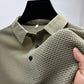 👔👔Camicia a maniche corte traspirante da uomo in seta di ghiaccio