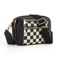 👜Crossbody in pelle fatta a mano con cinghie colorate