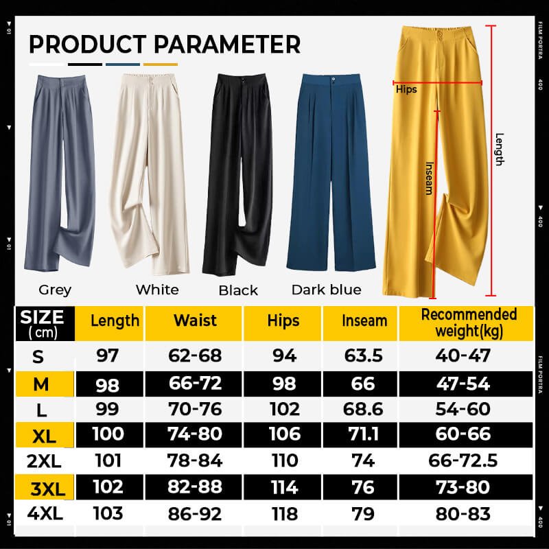 ✨Vendita calda-50% OFF✨Pantaloni Larghi Casuali Da Donna-22