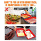 Vassoio Rosso per la Conservazione degli Alimenti-5