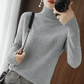 💖Maglione donna a collo alto tinta unita