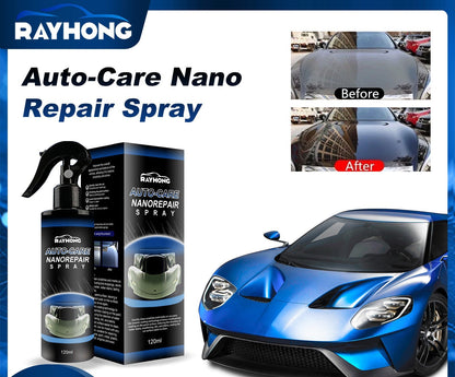 🔥50% OFF - Spray maître de réparation des éraflures avec nano - revêtement pour l'entretien automobile