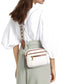 👜Crossbody in pelle fatta a mano con cinghie colorate