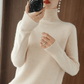 💖Maglione donna a collo alto tinta unita