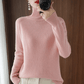 💖Maglione donna a collo alto tinta unita