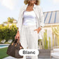 🧥+👖Set donna camicetta e pantaloni a maniche lunghe in cotone e lino