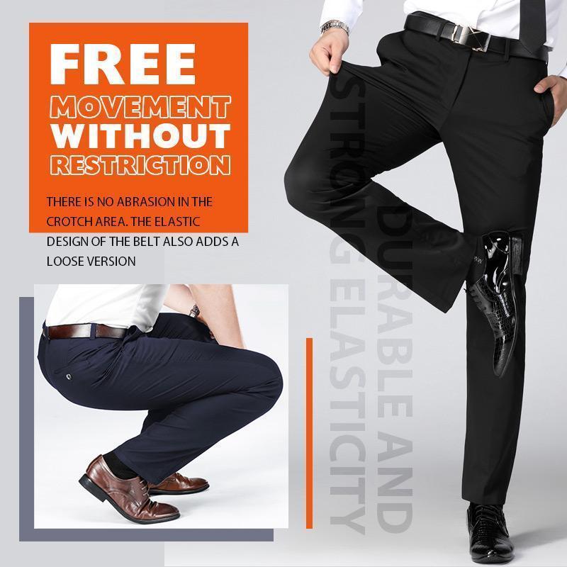 💥Vendita di liquidazione delle scorte - 50% OFF🔥PANTALONI CLASSICI DA UOMO AD ALTA ELASTICITÀ-7