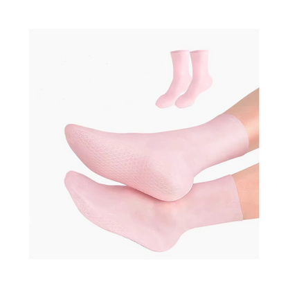 🔥Masque hydratant pour les pieds Chaussettes en silicone protectrices et exfoliantes