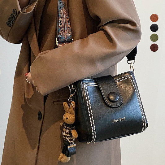 Borsa Vintage con Tracolla Larga Regolabile
