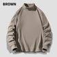 🎁 Soft Warm Non-Pilling Mockneck Tinta unita Top