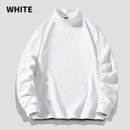 🎁 Soft Warm Non-Pilling Mockneck Tinta unita Top