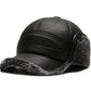 🧢🐂Nuovo cappello invernale da uomo con paraorecchie piatto in pelle di pecora