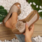 🔥2025 Nouvelle vente à moitié prix🔥🌸Women's Comfort Flower Slip-On Sandals