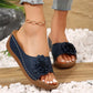 🔥2025 Nouvelle vente à moitié prix🔥🌸Women's Comfort Flower Slip-On Sandals
