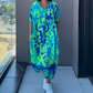 ✨Casual élégant imprimé V - cou robe pour les femmes(🔥50% de réduction)