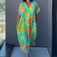 ✨Casual élégant imprimé V - cou robe pour les femmes(🔥50% de réduction)