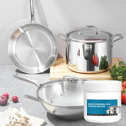 🧼Pasta potente per rimuovere residui bruciati dalle pentole