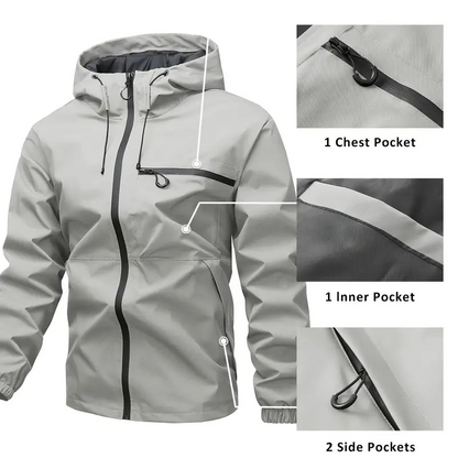 Giacca da Uomo Impermeabile 3-in-1