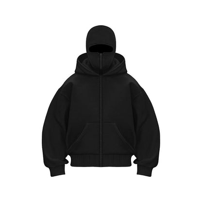 🔥 Felpa con cappuccio e zip Ninja per uomo e donna - Protezione completa
