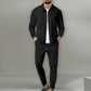 🔥Giacca con risvolto e pantaloni da jogging da uomo, set da 2 pezzi