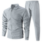 🔥Giacca con risvolto e pantaloni da jogging da uomo, set da 2 pezzi