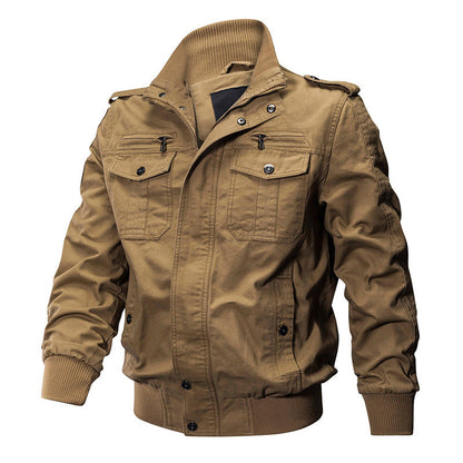 🤩 🤩 🤩 oggi prima esaurito! 👇🎁Giacca con cerniera militare maschile