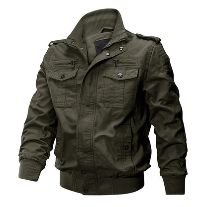 🤩 🤩 🤩 oggi prima esaurito! 👇🎁Giacca con cerniera militare maschile