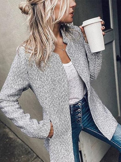 💐Big Sale-50% OFF💕 Coperta lunghe con tasca lunga delle donne.