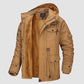 🔥Giacca militare da uomo con coulisse in cotone - Comfort e stile insieme