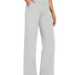 💖 ULTIMO GIORNO DI VENDITA 50% DI SCONTO💖 Pantaloni donna a vita alta Stretch Casual Yoga a gamba larga