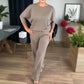 🌸 🌸 Elegante cardigan lungo + camicia + pantaloni 3 in 1