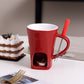 Prezzi imbattibili🥰🤩Tazza di fonduta di cioccolato in ceramica