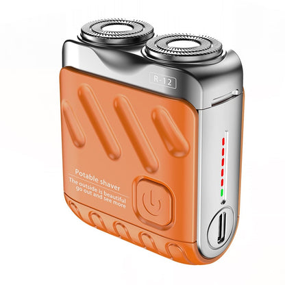 💥Rasoio Elettrico Rotativo Portatile a Doppio Anello