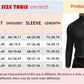 T-shirt a maniche lunghe slim fit a collo alto da uomo