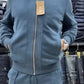 🎅Set due pezzi giacca e pantaloni casual da uomo