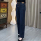 Pantaloni casual da donna a gamba tesa