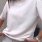 Elegante Completo da Donna a Due Pezzi – Top Comodo e Pantaloni Coordinati