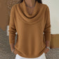 🌟🌟Maglione donna elegante e accogliente con colletto a cappuccio