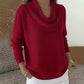 🌟🌟Maglione donna elegante e accogliente con colletto a cappuccio