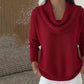 🌟🌟Maglione donna elegante e accogliente con colletto a cappuccio