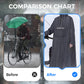 Impermeabile lungo con cappuccio per scooter
