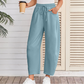 Pantalone Capri con coulisse e tasca