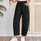Pantalone Capri con coulisse e tasca
