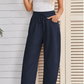 Pantalone Capri con coulisse e tasca