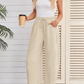 Pantalone Capri con coulisse e tasca
