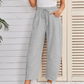 Pantalone Capri con coulisse e tasca