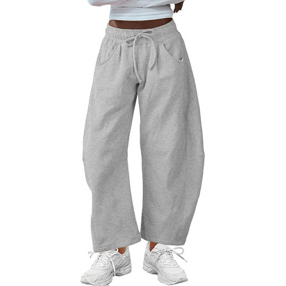 Pantalone Capri con coulisse e tasca