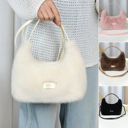 Borsa a tracolla minimalista chic delle donne