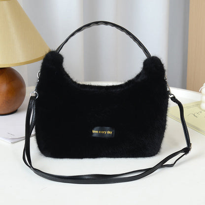 Borsa a tracolla minimalista chic delle donne